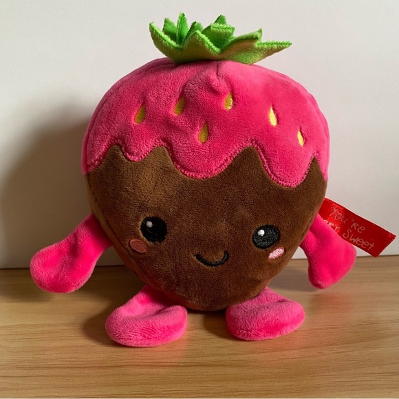Chocolate Strawberry Plush - Picture 1 of 3